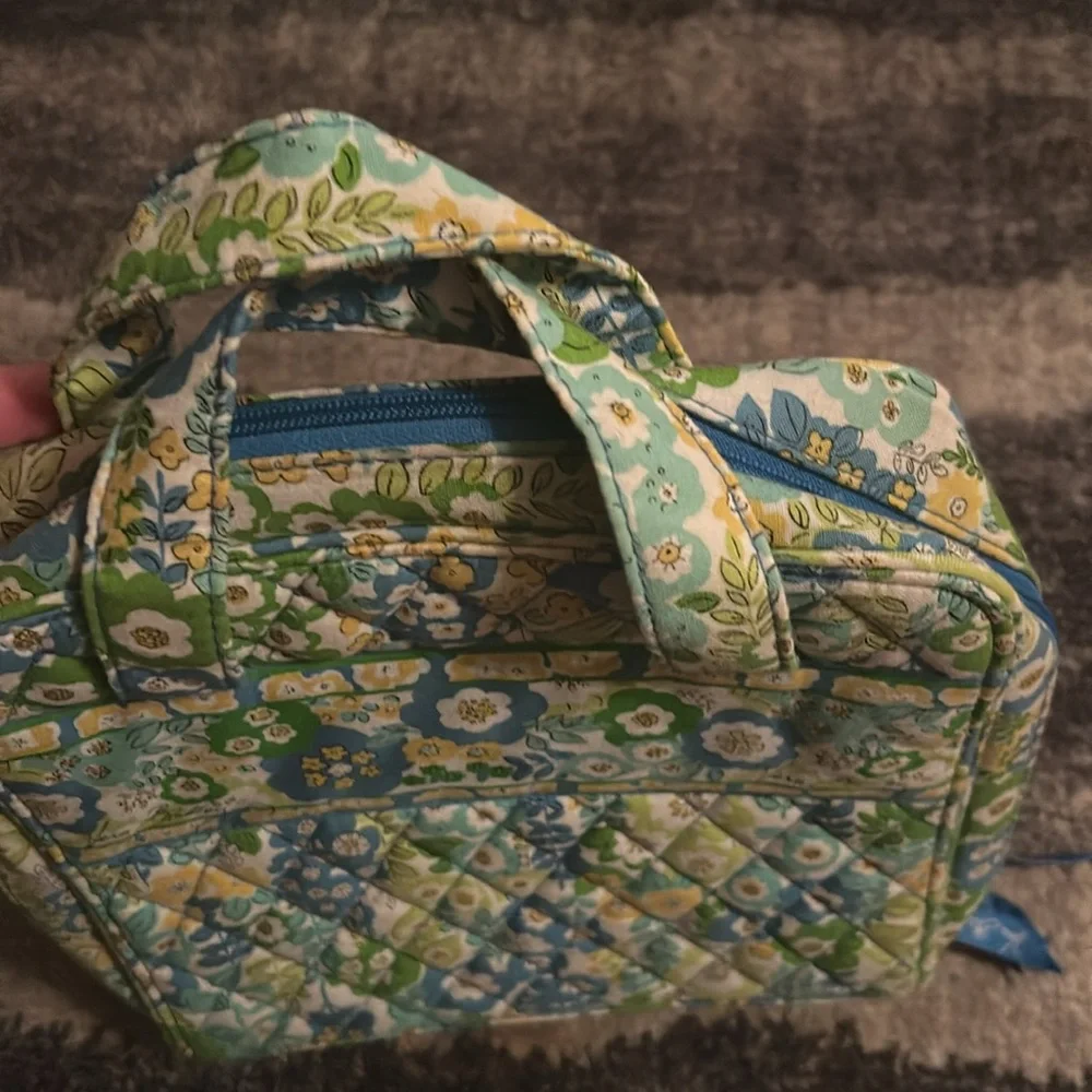 Vera Bradley English Meadow Shower Makeup Bag - Picture 4 of 7